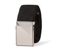 Amazon Essentials Men's Sport Web Golf Belt, Black, 3X-Large Big