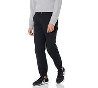 Amazon Essentials Men's Straight-Fit Chino Jogger Pant, Black, XX-Large