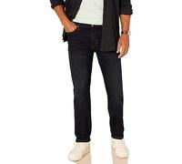 Amazon Essentials Men's Straight-Fit Stretch Jean - Discontinued Colours, Dark Indigo Tie Dye, 28W / 30L