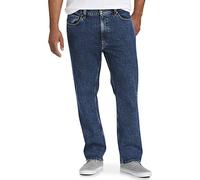 Amazon Essentials Men's Straight-Fit Stretch Jean - Discontinued Colours, Medium Wash, 52W / 34L