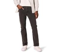 Amazon Essentials Men's Straight-Fit Stretch Jean - Discontinued Colours, Washed Black, 52W / 30L