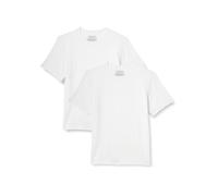 Amazon Essentials Men's Super-Soft Lightweight Modal Short-Sleeve Vest, Pack of 2, White, XXL