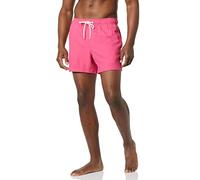 Amazon Essentials Men's Swimming Trunks with Mesh Lining, Pockets, Drawstring Closure, Hot Pink, 3XL