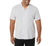 Amazon Essentials Men's Vacation Cotton Button-Down Resort Shirt, Short Sleeve