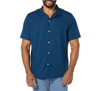Amazon Essentials Men's Vacation Cotton Button-Down Resort Shirt, Short Sleeve