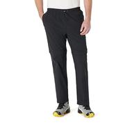 Amazon Essentials Men's Water-Repellent Convertible Zip-off Hiking Trousers, Black, XL