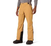 Amazon Essentials Men's Waterproof Insulated Snow Ski Pant, Black Gold Colour Block, XS