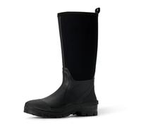 Amazon Essentials Men's Waterproof Neoprene Wellington Boots, Black, 7 UK