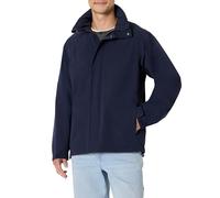 Amazon Essentials Men's Waterproof Packable Rain Jacket, Navy, XXL