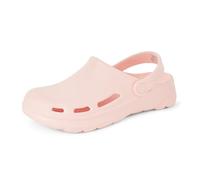 Amazon Essentials Unisex Adults' Lightweight Garden Clogs, Light Pink, 5 UK Men/ 6 UK Women