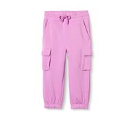 Amazon Essentials Unisex Kids' Cargo Joggers, Lilac, 5 Years