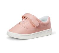 Amazon Essentials Unisex Kids' Elastic Lace Trainers, Pink, 8 UK Child