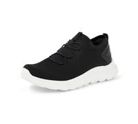 Amazon Essentials Unisex Kids' Lightweight Running Shoes, Black White, 10.5 UK Child