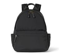 Amazon Essentials Unisex Kids' Nylon Backpack, Black, One Size
