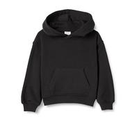 Amazon Essentials Unisex Kids' Oversized Hoodie, Black, 4 Years