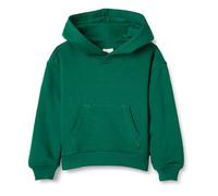 Amazon Essentials Unisex Kids' Oversized Hoodie, Dark Green, 2 Years