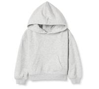 Amazon Essentials Unisex Kids' Oversized Hoodie, Light Grey Heather, 5 Years