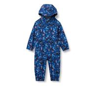 Amazon Essentials Unisex Kids' Rain Suit, Blue Dinos, 4-5 Years