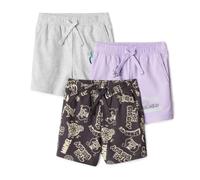 Amazon Essentials Warner Brothers Boys' Shorts, Pack of 3