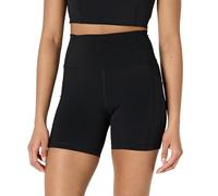 Amazon Essentials Women's Active FormFlex Buttery Soft High-Waist Yoga Cycling Biker Shorts