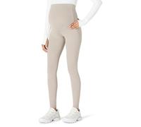 Amazon Essentials Women's Active FormFlex Buttery Soft Maternity Over the Belly Full Length Yoga Workout Pregnancy Leggings, Taupe, XS