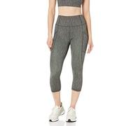 Amazon Essentials Women's Active Sculpt Workout Athleisure High Rise Capri Leggings with Pockets (Available in Plus Size), Multicolour Dots, XXL