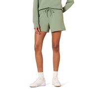Amazon Essentials Women's Active Sweat Standard-fit High Waist 4" Shorts, Sage Green, XS
