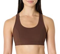 Amazon Essentials Women's Active Total Train Medium Support Racerback Gym Workout Sports Bra, Rich Hazel, XXL