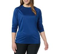 Amazon Essentials Women's AEW30160SS22 Rash Guard, Navy, S (Manufacturer Size:10)
