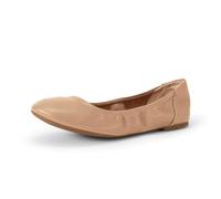 Amazon Essentials Women's Belice Ballet Flat, Beige, 12 UK