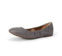Amazon Essentials Women's Belice Ballet Flat, Charcoal, 2 UK