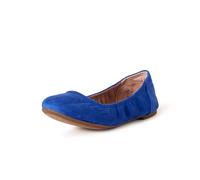 Amazon Essentials Women's Belice Ballet Flat, Dark Blue, 4.5 UK Wide