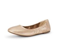 Amazon Essentials Women's Belice Ballet Flat, Rose Gold, 9 UK Wide