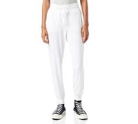 Amazon Essentials Women's Brushed Tech Stretch Jogging Bottoms (Available in Plus Size), White, XL