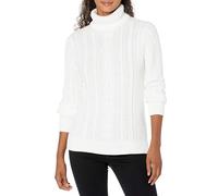 Amazon Essentials Women's Cable Knit Turtle Neck Jumper (Available in Plus Size)