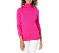 Amazon Essentials Women's Classic-Fit Lightweight Long-Sleeve Jumper, Bright Pink, M