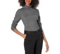 Amazon Essentials Women's Classic-Fit Lightweight Long-Sleeve Jumper, Charcoal Heather, 5XL Plus