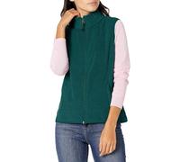 Amazon Essentials Women's Classic-Fit Sleeveless Polar Soft Fleece Vest (Available in Plus Size), Dark Green Heather, M
