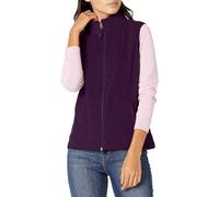 Amazon Essentials Women's Classic-Fit Sleeveless Polar Soft Fleece Vest (Available in Plus Size), Dark Purple, L