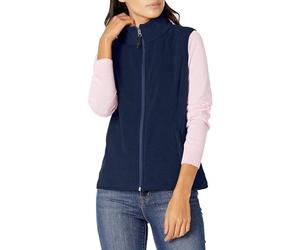 Amazon Essentials Women's Classic-Fit Sleeveless Polar Soft Fleece Vest (Available in Plus Size), Navy, XS