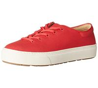 Amazon Essentials Women's Comfortable Lace Up Trainers, Red, 5.5 UK