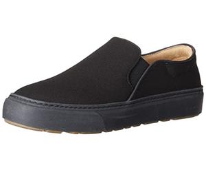 Amazon Essentials Women's Comfortable Slip on Sneaker, Black, 5.5