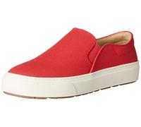 Amazon Essentials Women's Comfortable Slip on Sneaker, Red, 10.5