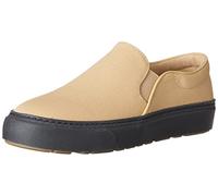 Amazon Essentials Women's Comfortable Slip-On Trainers, Khaki Brown, 3 UK