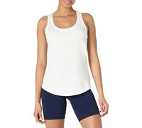 Amazon Essentials Women's Cotton Racer Back Vest, Soft Lightweight Yoga Tank with Scoop Neck