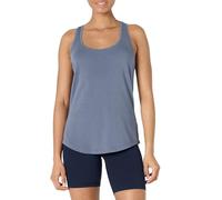 Amazon Essentials Women's Cotton Racer Back Vest, Soft Lightweight Yoga Tank with Scoop Neck, Slate Grey, XL
