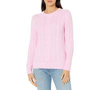 Amazon Essentials Women's Fisherman Cable Knit Long-Sleeve Crewneck Jumper (Available in Plus Size)