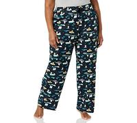 Amazon Essentials Women's Flannel Pajama Sleep Pant - Discontinued Colours, Navy Arctic Creatures, XS
