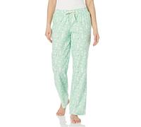 Amazon Essentials Women's Flannel Pajama Sleep Pant, Mint Green Forest Animals, XX-Small