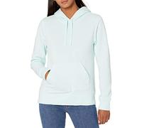 Amazon Essentials Women's French Terry Fleece Pullover Hoodie, Aqua Blue, XXL